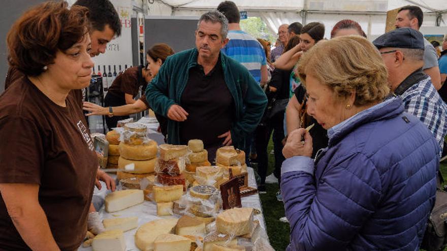 Muestra de la feria celebrada en Santa Brígida el fin de semana.