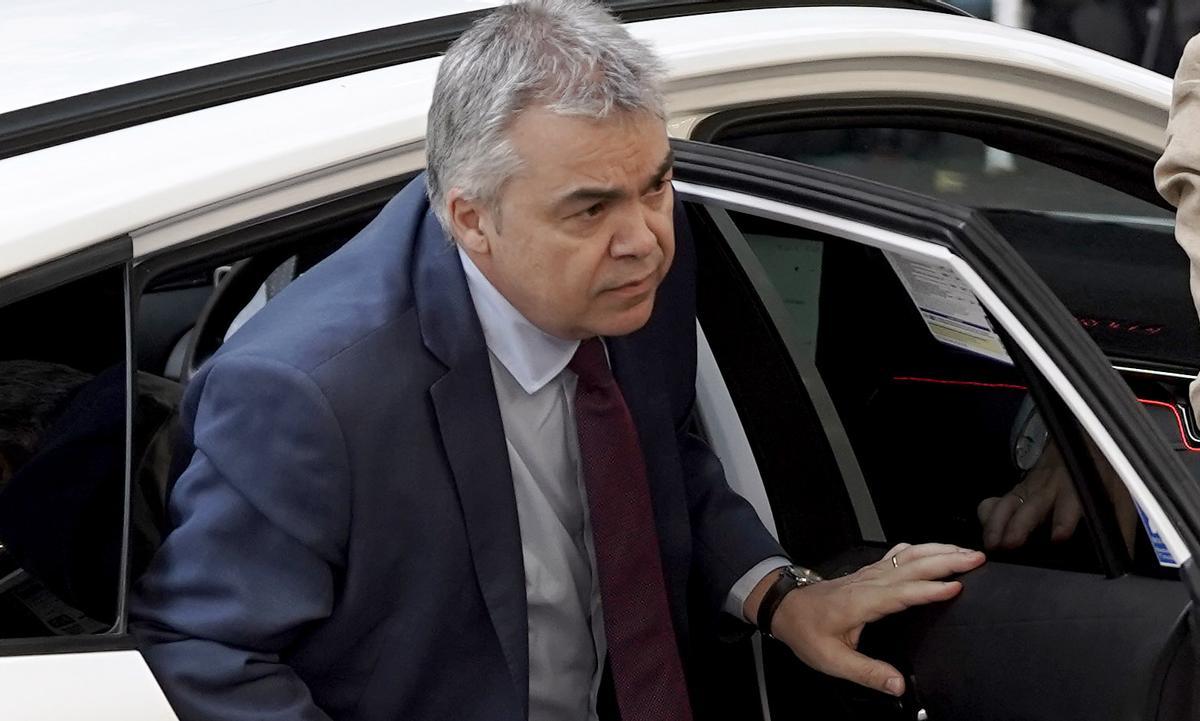 Santos Cerdán llega al Tribunal Supremo.