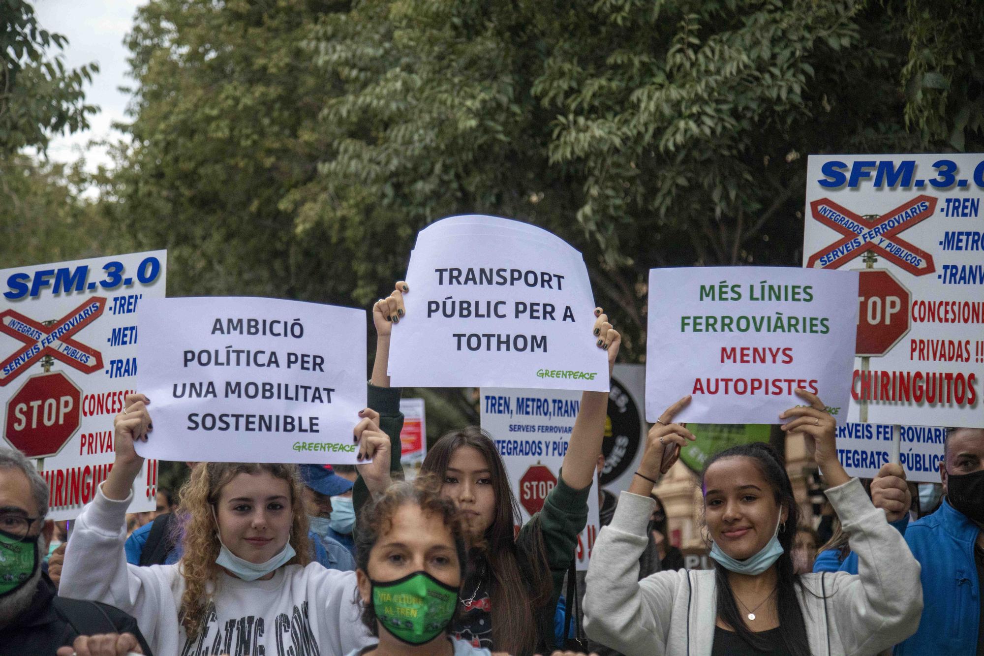 Manifestación juvenil en Palma: Contra la crisis, «justicia climática»