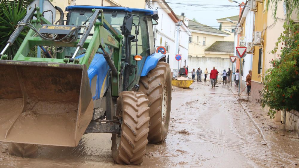 Graves inundaciones en Campillos, la comarca de Antequera y Teba en octubre de 2018