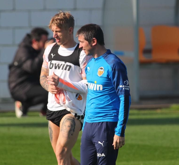 Entrenamiento del Valencia