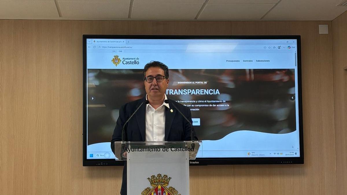 El concejal de Modernización e Informática, Francisco Cabañero.