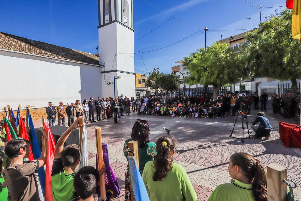 Los escolares del colegio de Hurchillo celebran lo