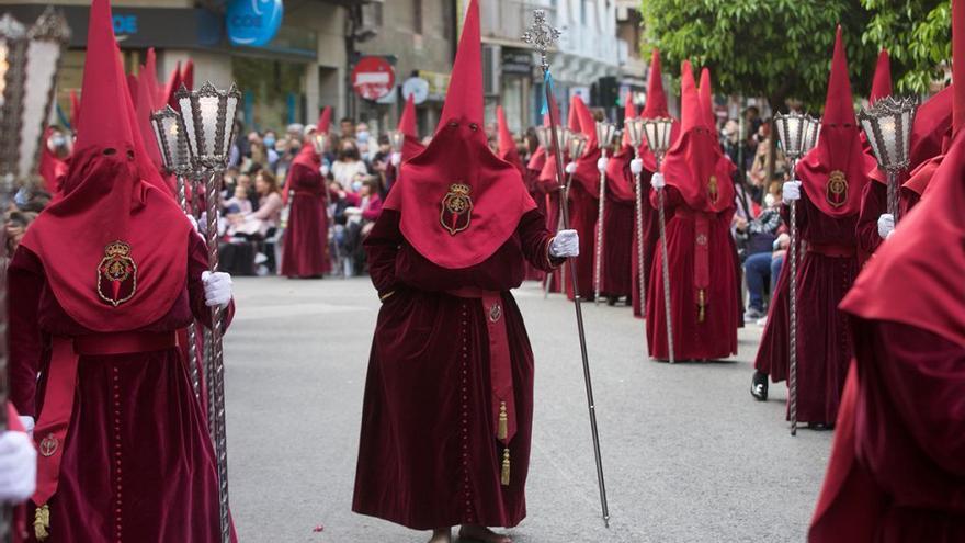 Horario y recorrido de la procesión de Lunes Santo en Murcia