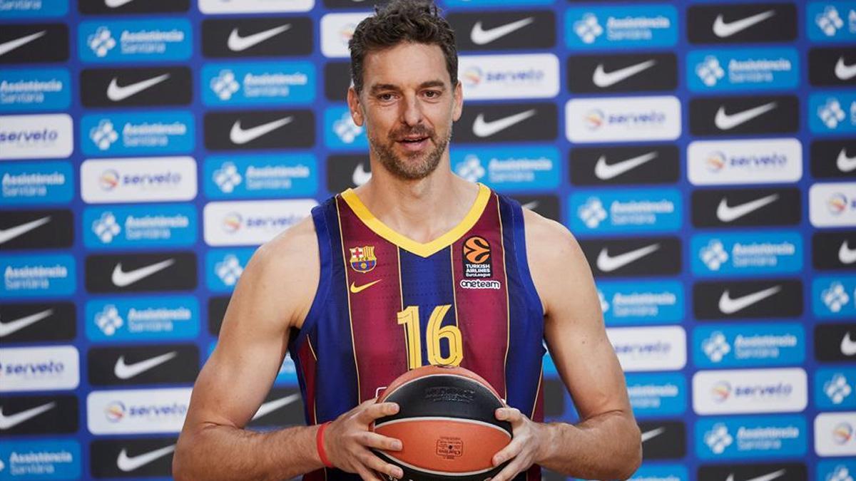 El mensaje de Pau Gasol tras su debut con el FC Barcelona