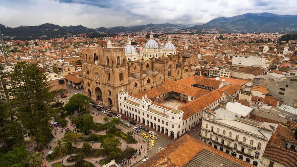 La arquitectura y disposición e algunoas edificios recuerdan a los de una ciudad castellans