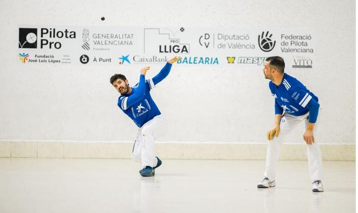 Jose Salvador i Pere en la Lliga CaixaBank.