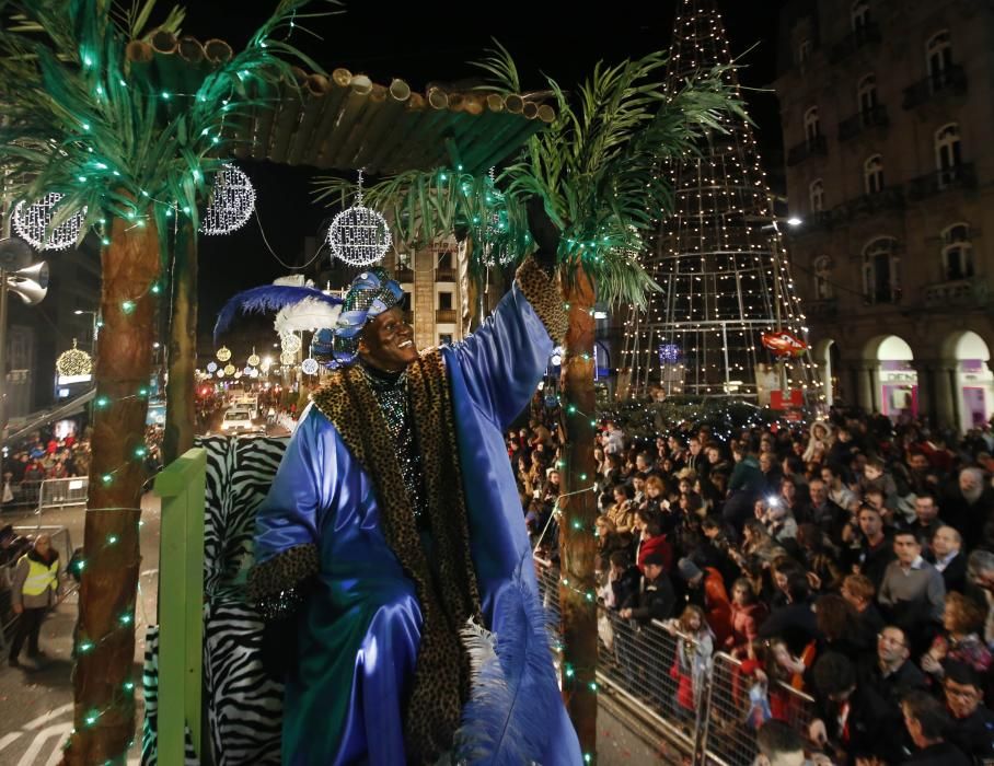 Cabalgata de Reyes en Vigo 2017