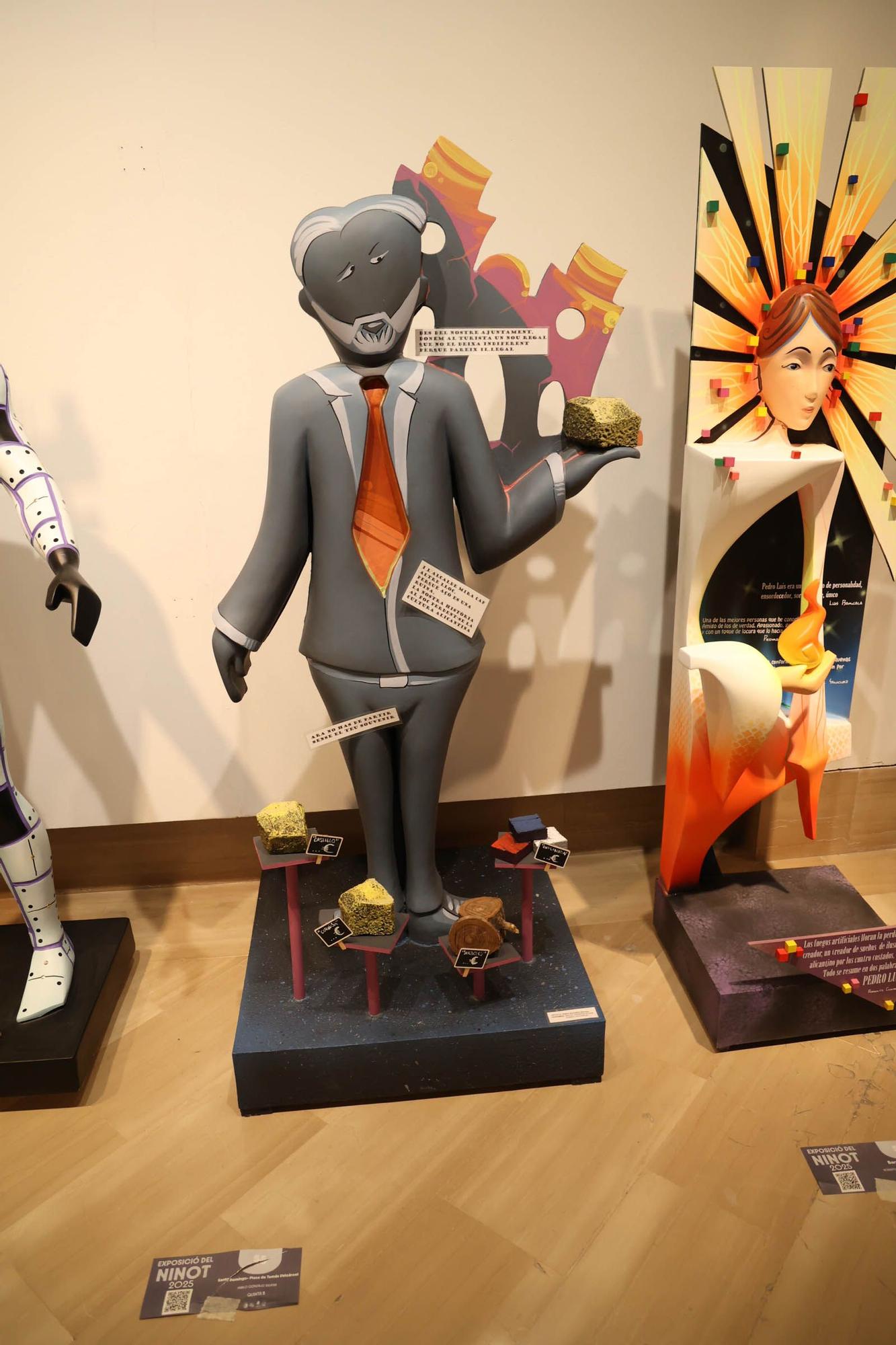 Exposición del Ninot adulto de las hogueras 2025