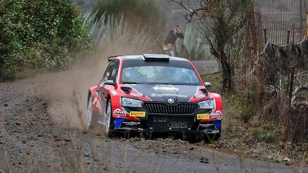 El Rally Islas Canarias empieza en Guía con el tramo de clasificación