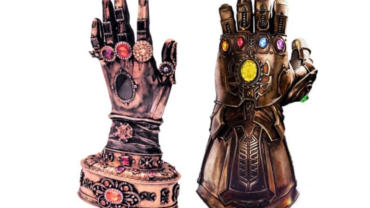 Mano de Santa Teresa y Guantelete de Thanos.