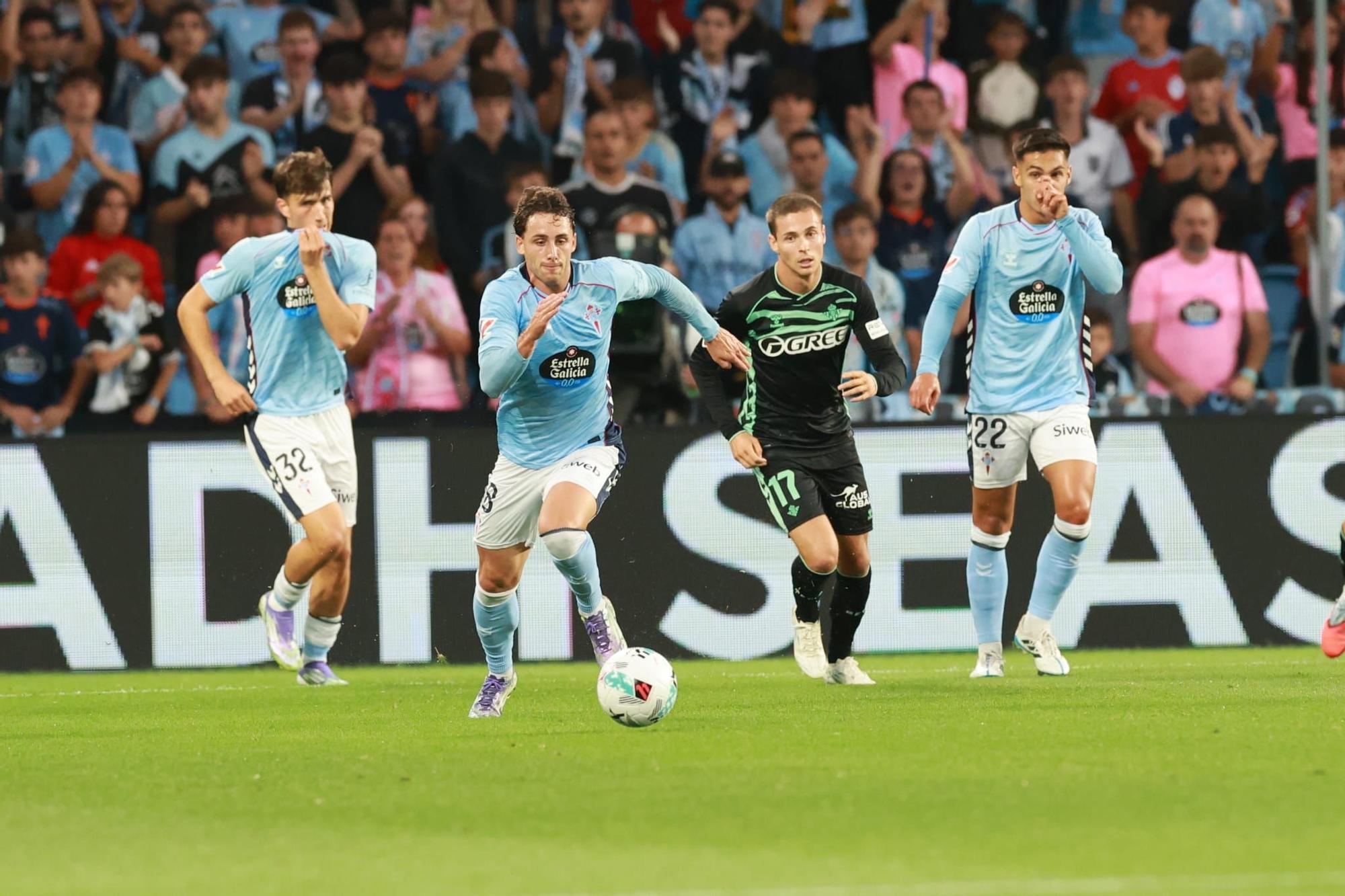 El Celta - Betis, en imágenes