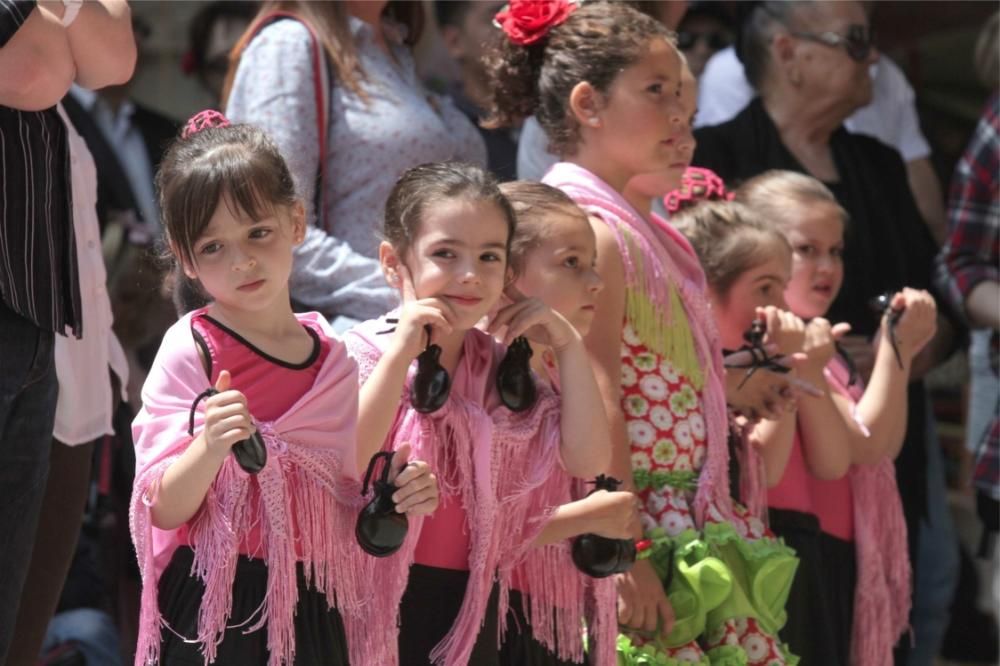 Gran ambiente en al Fiesta de las Cruces de Mayo en Cartagena