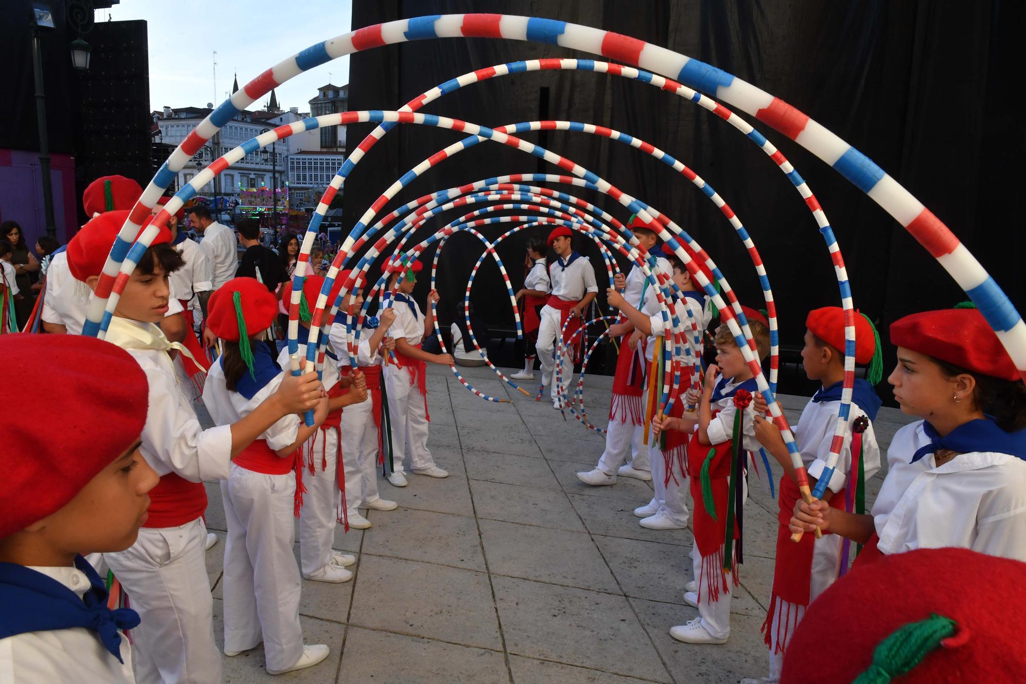 Día de San Roque en las fiestas de Betanzos 2023: A falta de globo un "hermano menor"