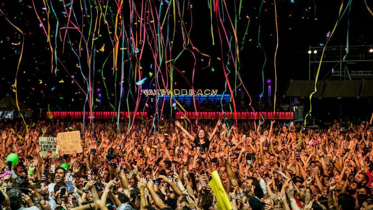 Celebración del Weekend Beach Festival del pasado año.