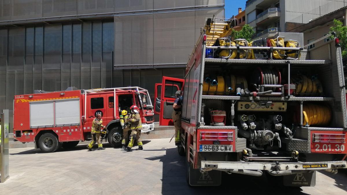 Evacuen els treballadors de la seu de Generalitat de Girona per una alarma d'incendi