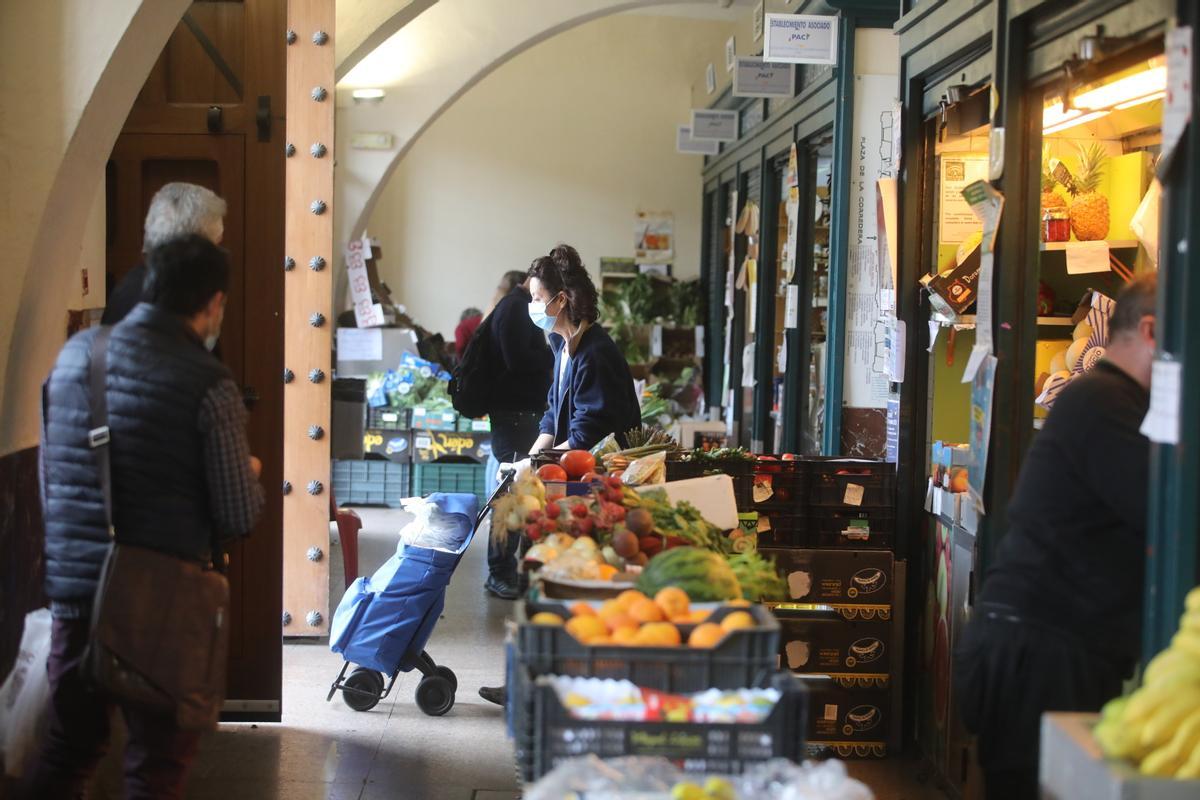 Mercado de abastos de la Corredera.