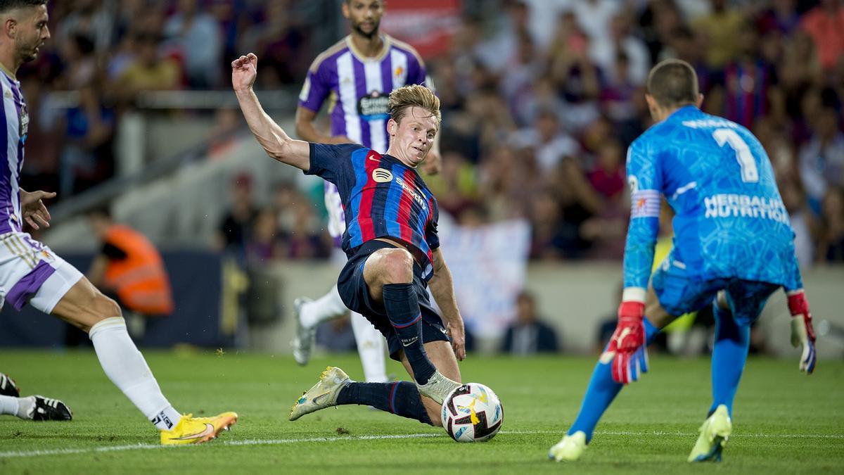 El Barça s'imposa al Valladolid (4-0)