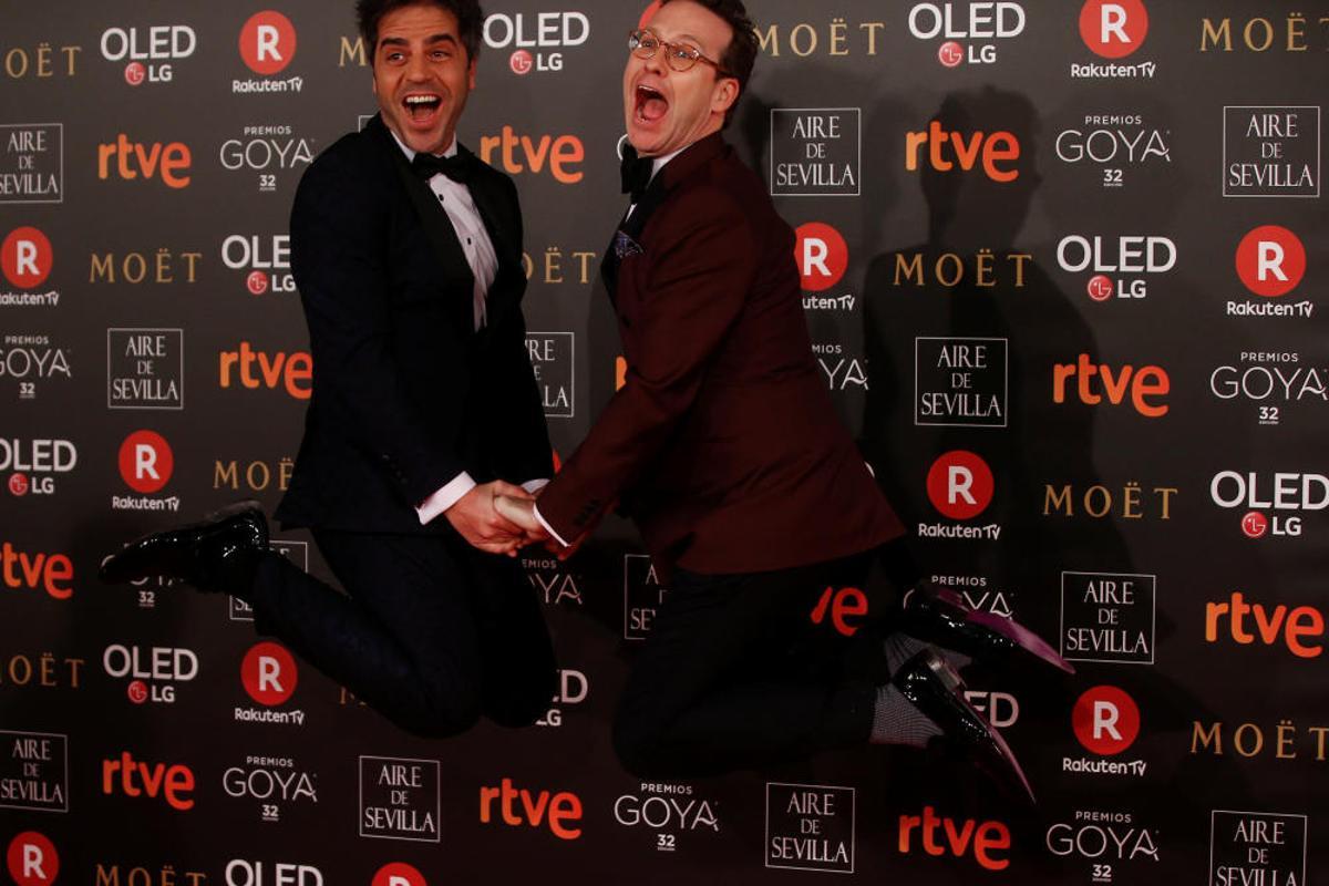 Alfombra roja de los Premios Goya 2018