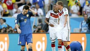 La decepción de Messi tras la derrota contra Alemania era inevitable