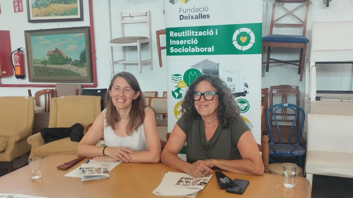 Llucia Forteza y Xesca Martí presentan la memoria de actividades de 2025