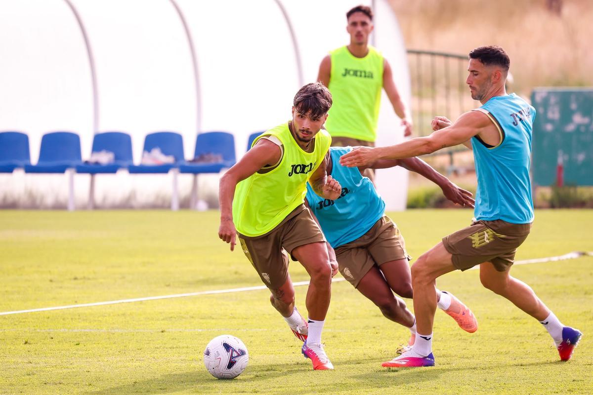 Cientos de aficionados asisten al tercer entrenamiento del Córdoba CF