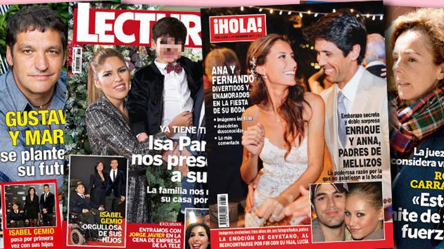 Guerra de portadas entre los dos clanes rosas más poderosos de España