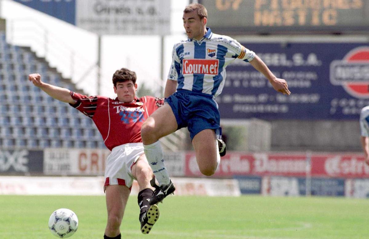 Un partit contra el Nàstic a Vilatenim de la temporada 1998-99