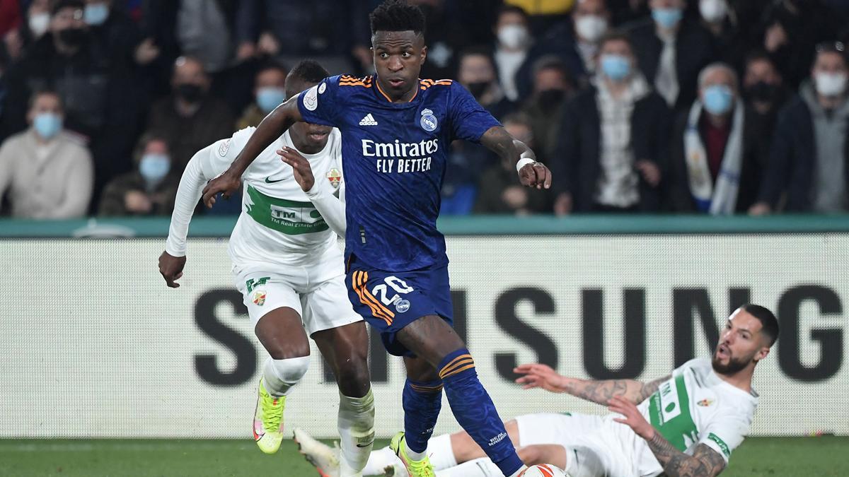 Vinicius no marcó las diferencias ante el Elche