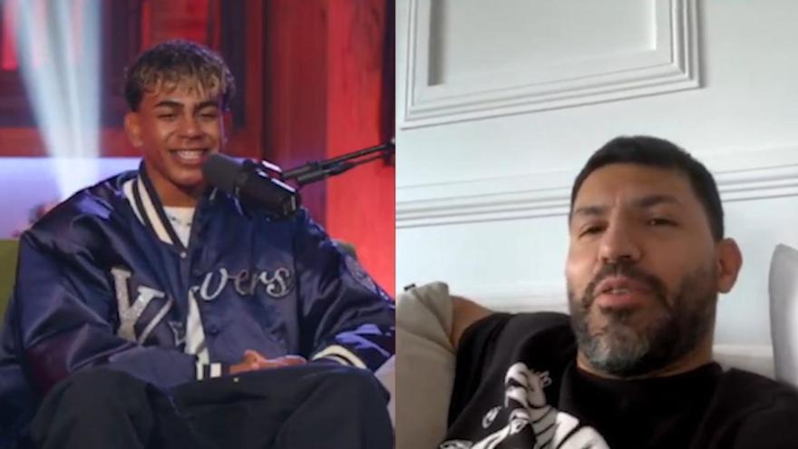 El Kun a Lamine: "Seguramente has estado viendo videos mios..."