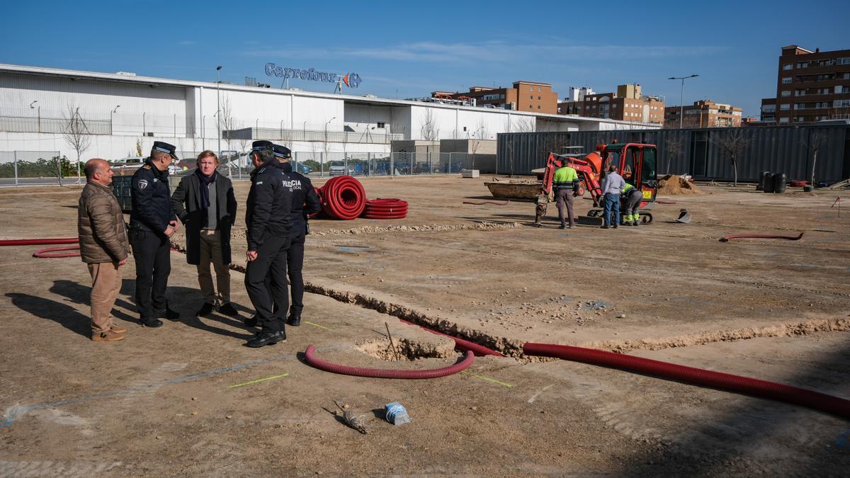 Parque infantil de educación vial en Badajoz