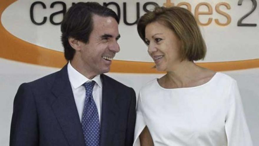 Cospedal, con Aznar en FAES