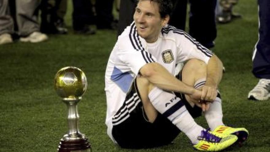 Messi saca pecho como capitán de Argentina