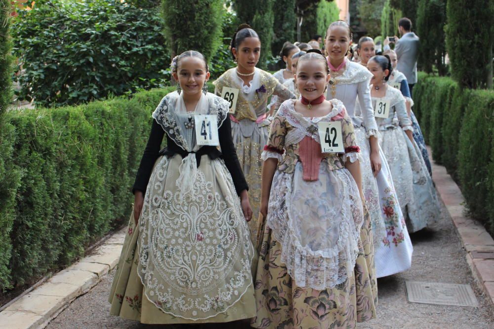 Los Jardines de Monforte acogieron la prueba de las infantiles con moño único