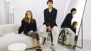 Los cofundadores de Fabbric, Alba Rocafort y Hugo Cuesta