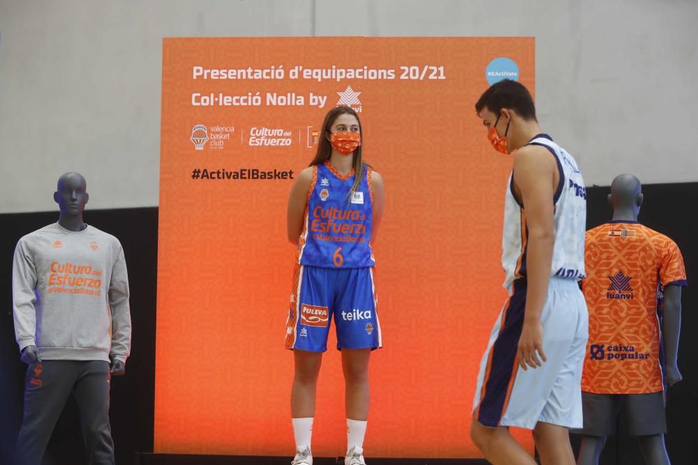 Presentación equipaciones del Valencia Basket