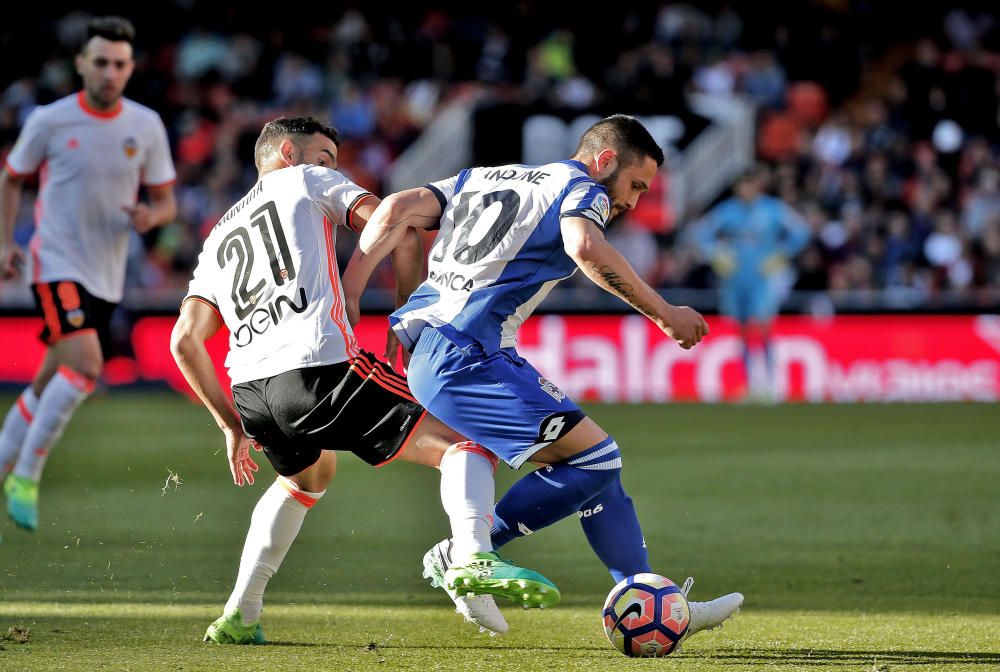 Valencia - Deportivo, en imágenes