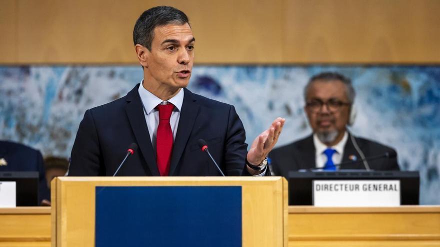 Pedro Sánchez carrega contra els dirigents que volen “convertir la salut en un negoci”