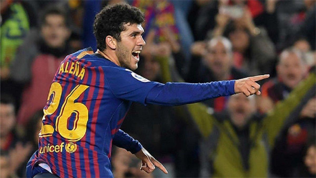 Messi, Suárez y Sergi Roberto irrumpen en una publicación de Carles Aleñá | Sport