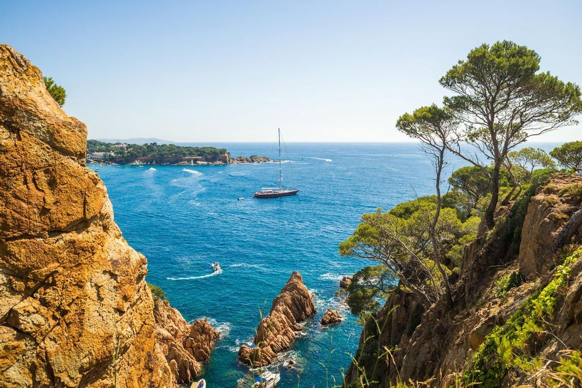 Una de las playas de la Costa Brava