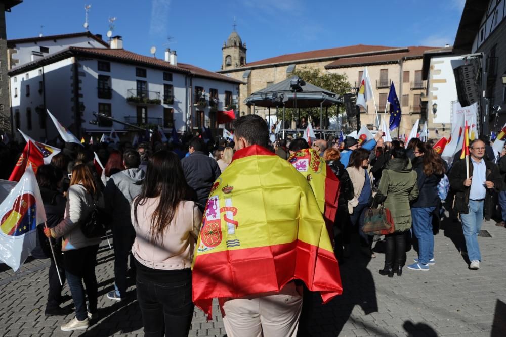 Tensión en el acto de Ciudadanos en Alsasua