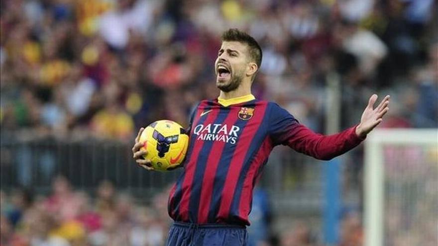 Piqué recuerda el primer almuerzo con Van Gaal