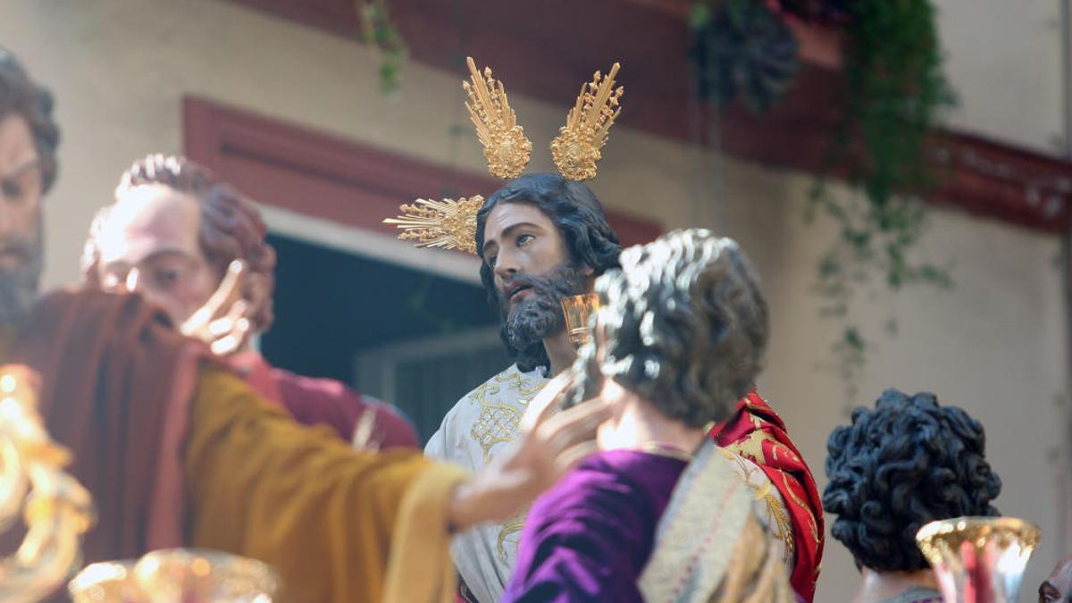 El Señor de la Cena saldrá en el vía crucis de la Agrupación en 2025.