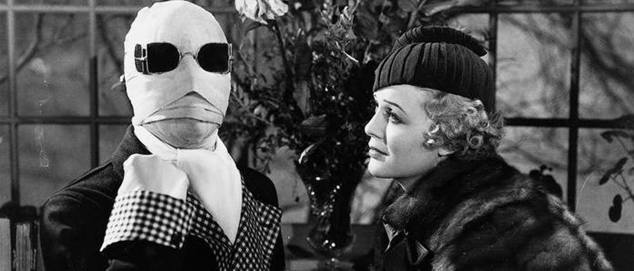 Fotograma de la película &quot;El hombre invisible&quot; (1933).