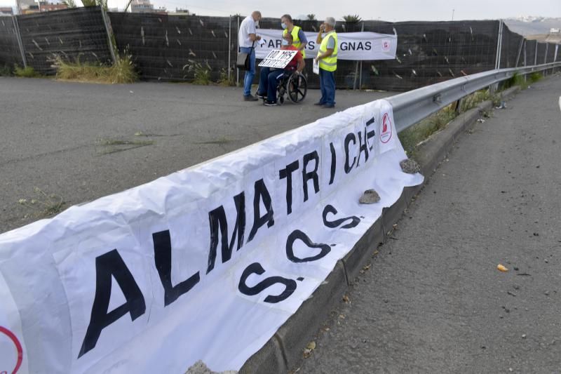 Manifestación de vecinos de Almatriche