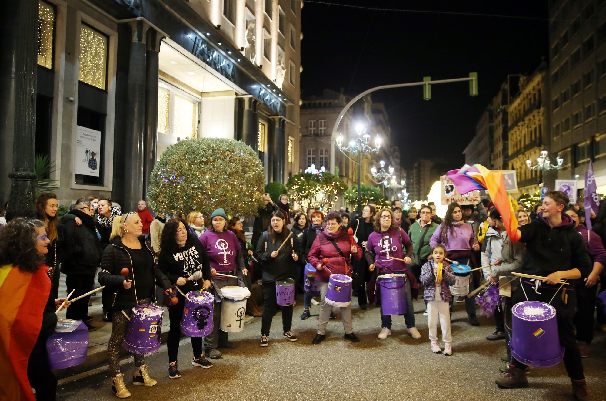 Vigo sale a la calle contra el machismo