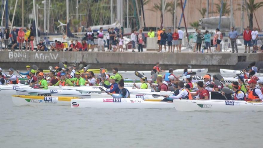 El Campeonato de España de Kayak se despide con éxito de Cartagena