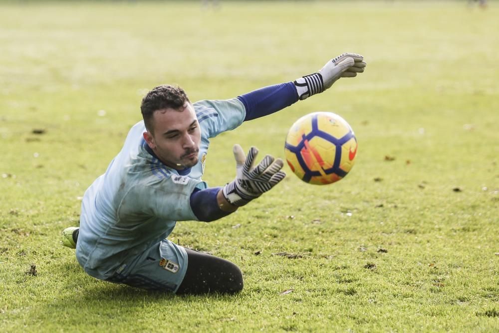 Entrenamiento del Real Oviedo