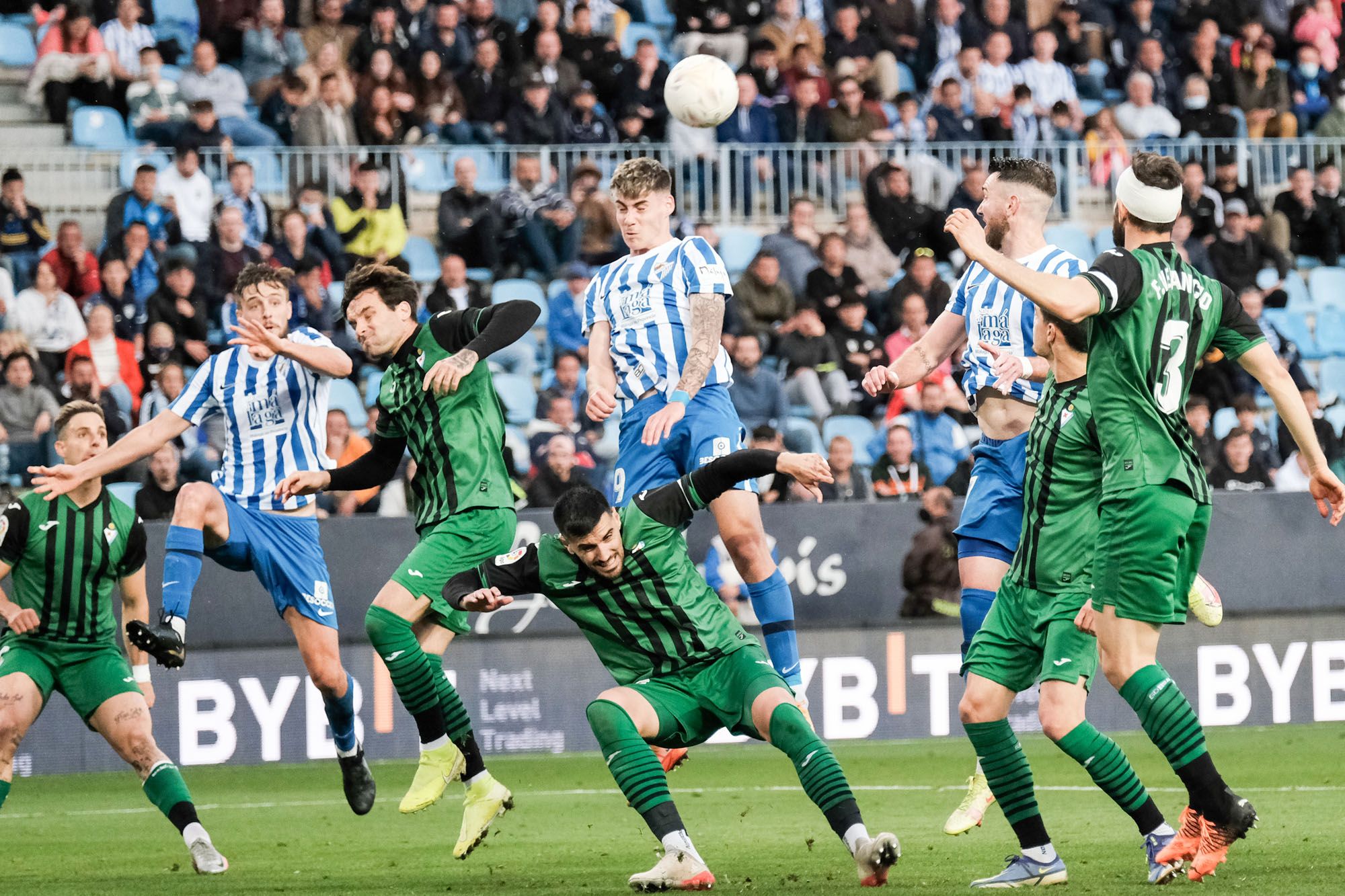 Las imágenes del Málaga CF - SD Éibar en La Rosaleda