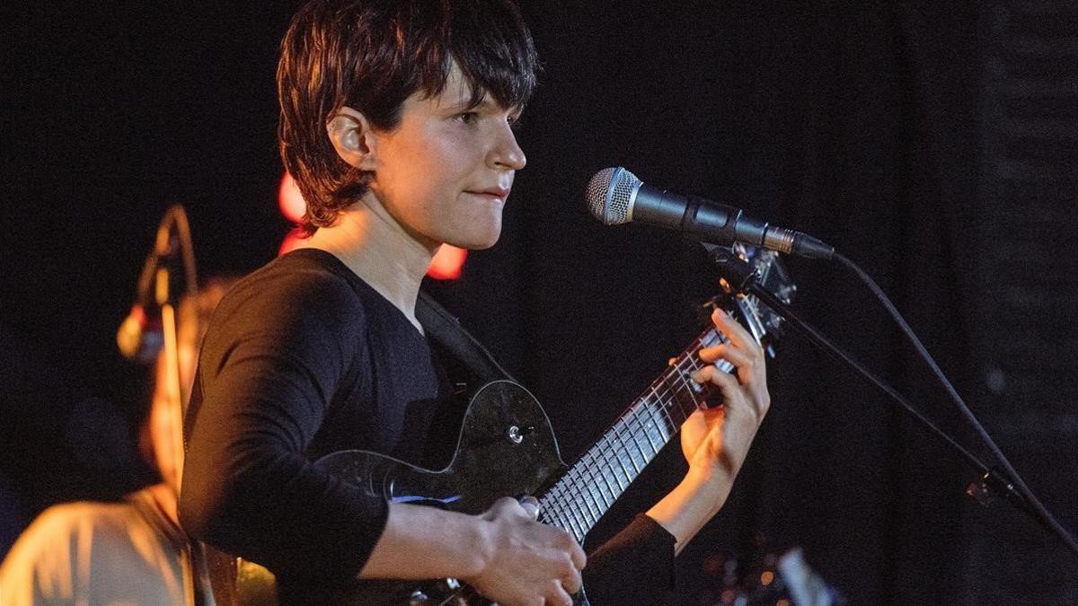 Adrianne Lenker, en el concierto de Big Thief en La 2 de Apolo